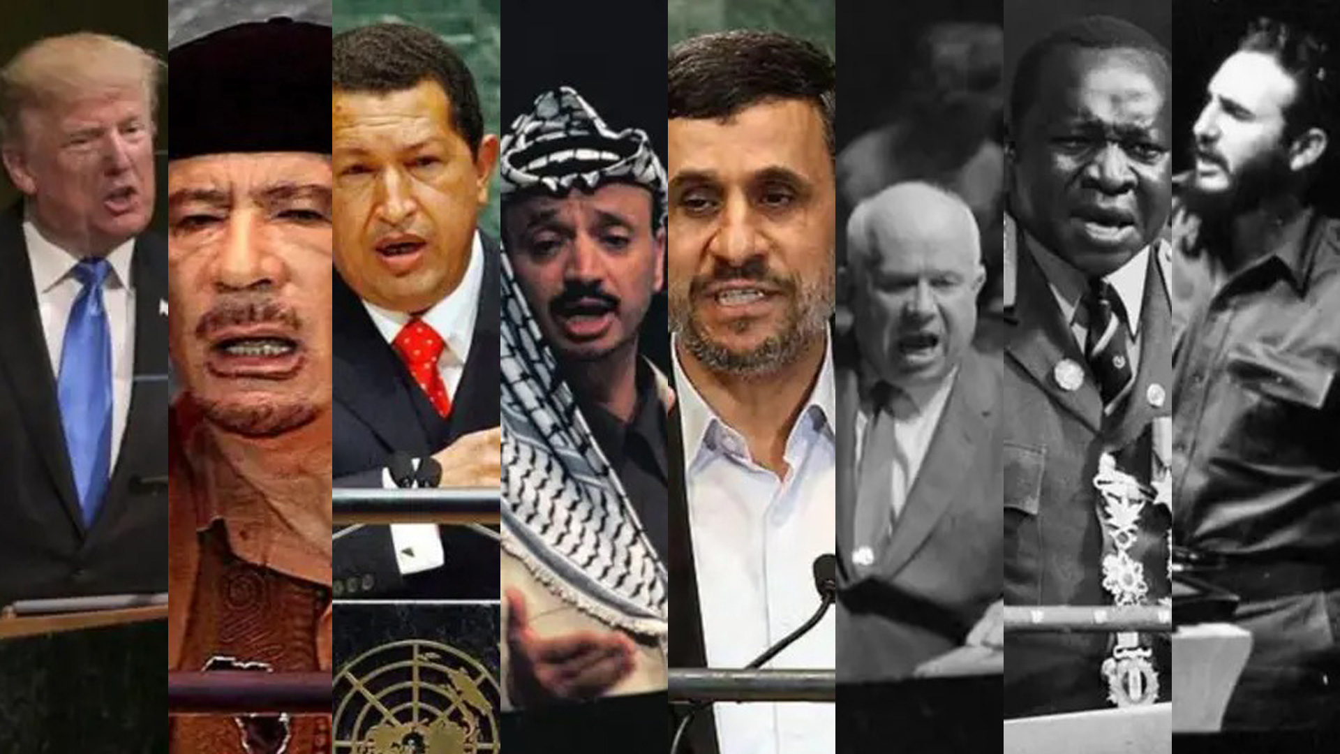 هەشت وتاری مشتومڕاوی لە نەتەوە یەکگرتووەکان .. لە پێڵاوەکانی خرۆشۆڤەوە تا قەزافی و ئەنجومەنی تیرۆر